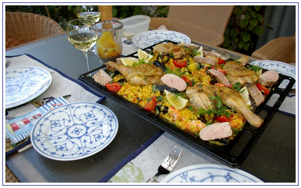 Paella.....für die spanischen Momente im Leben......