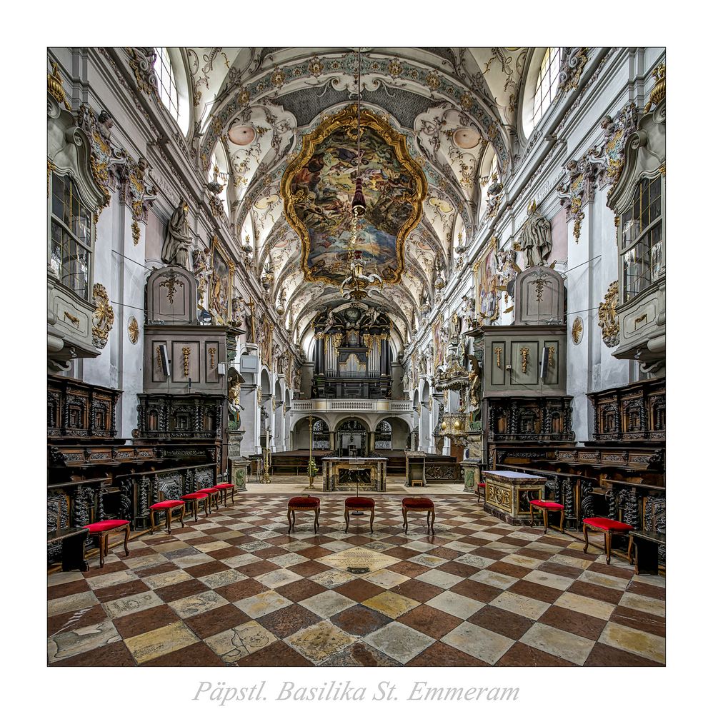 Päpstl Basilika St Emmeram_Regensburg " Gott zu Gefallen..."