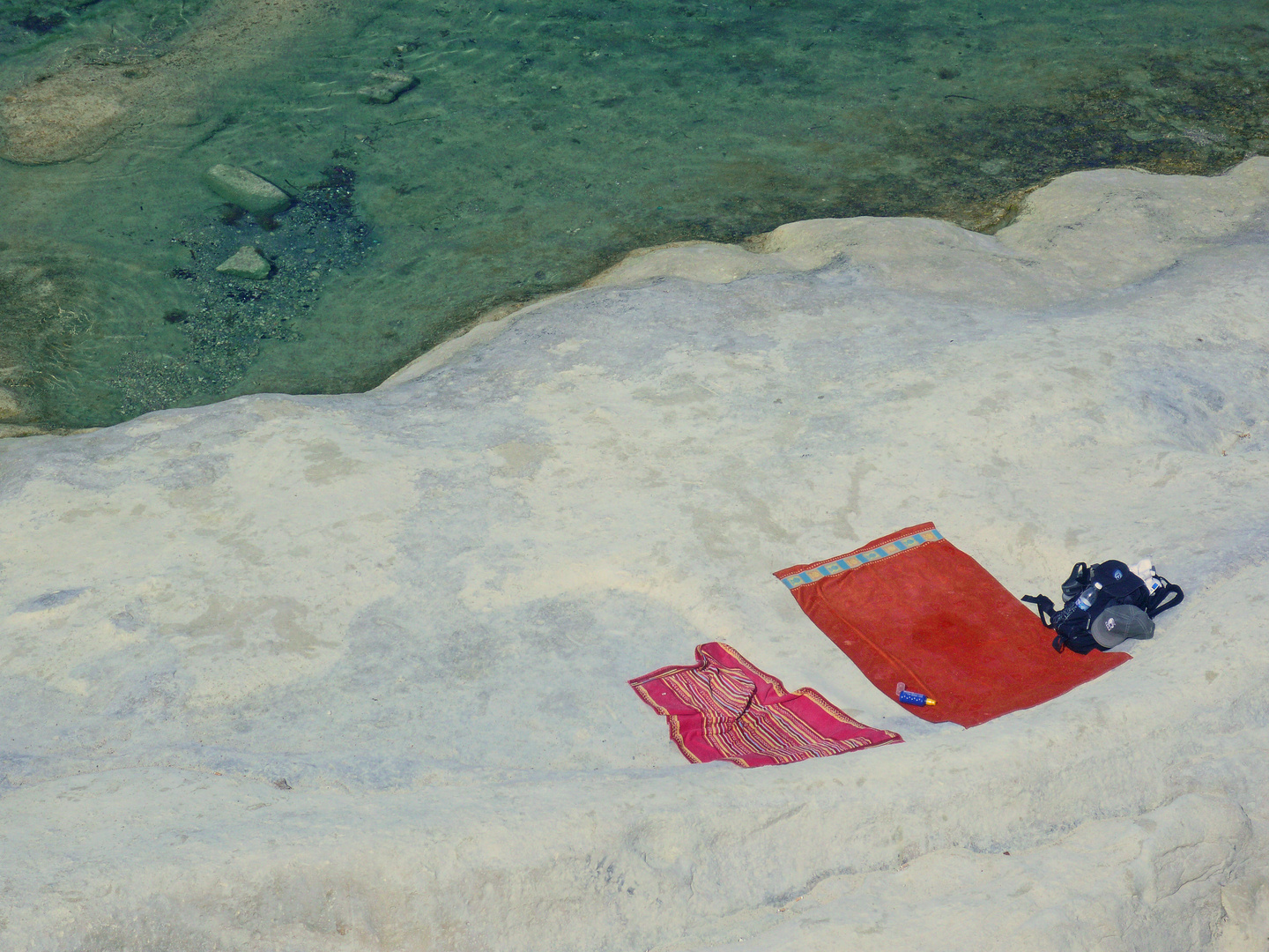 Pärchen am Strand