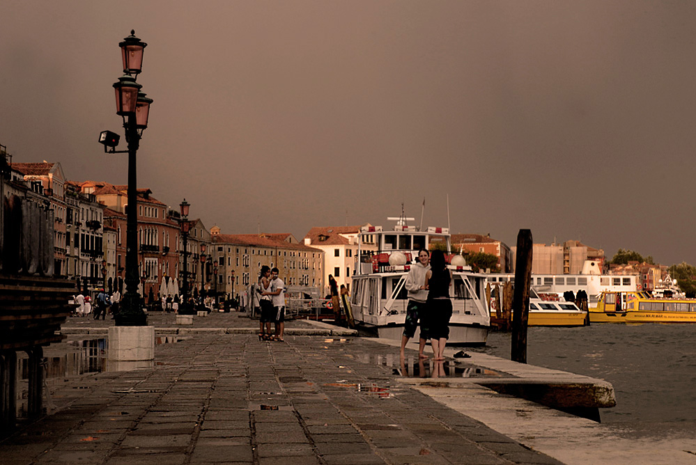 Pärchenstimmung in Venedig