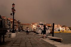 Pärchenstimmung in Venedig