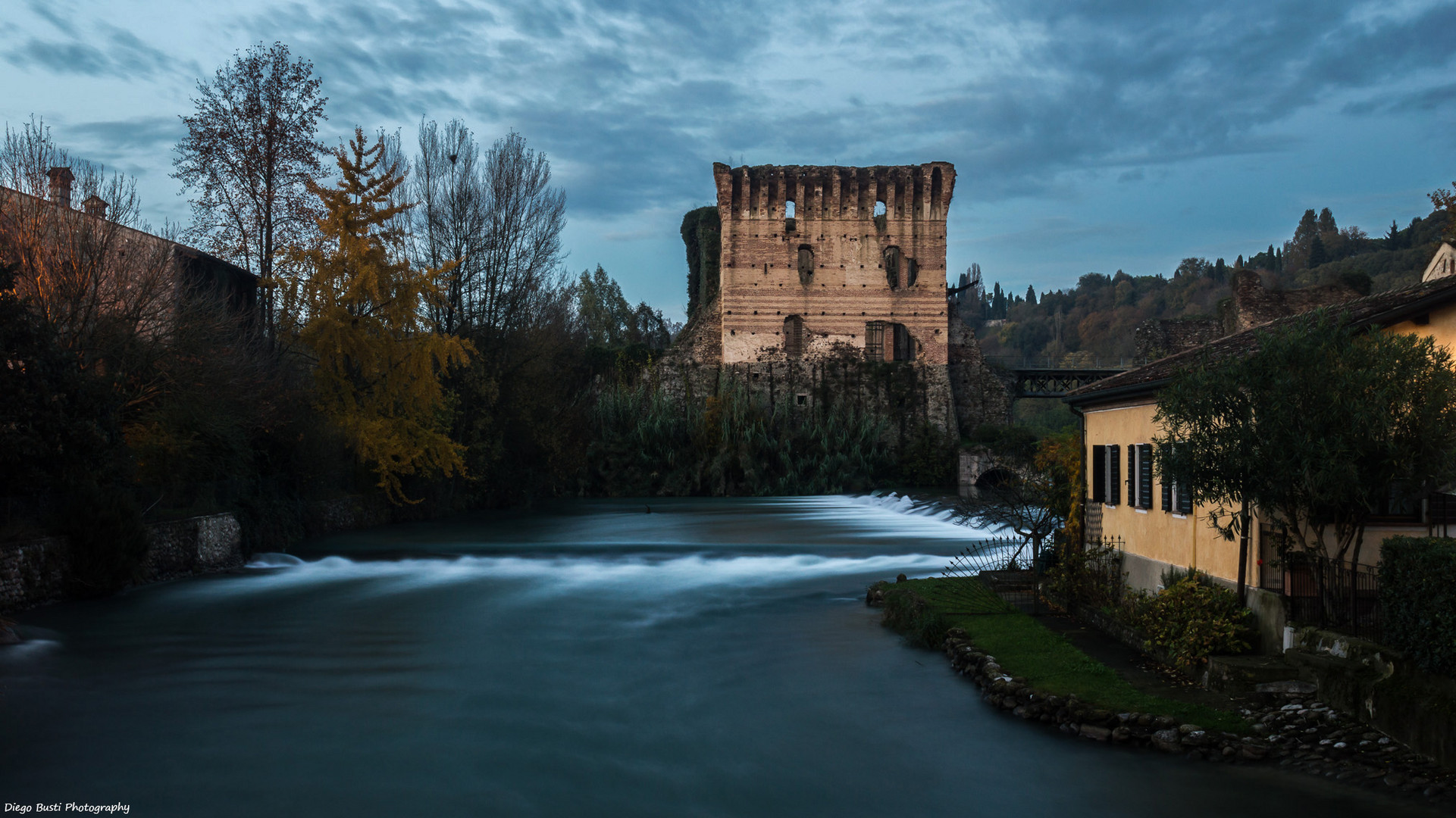 Paesaggio con lunga esposizione