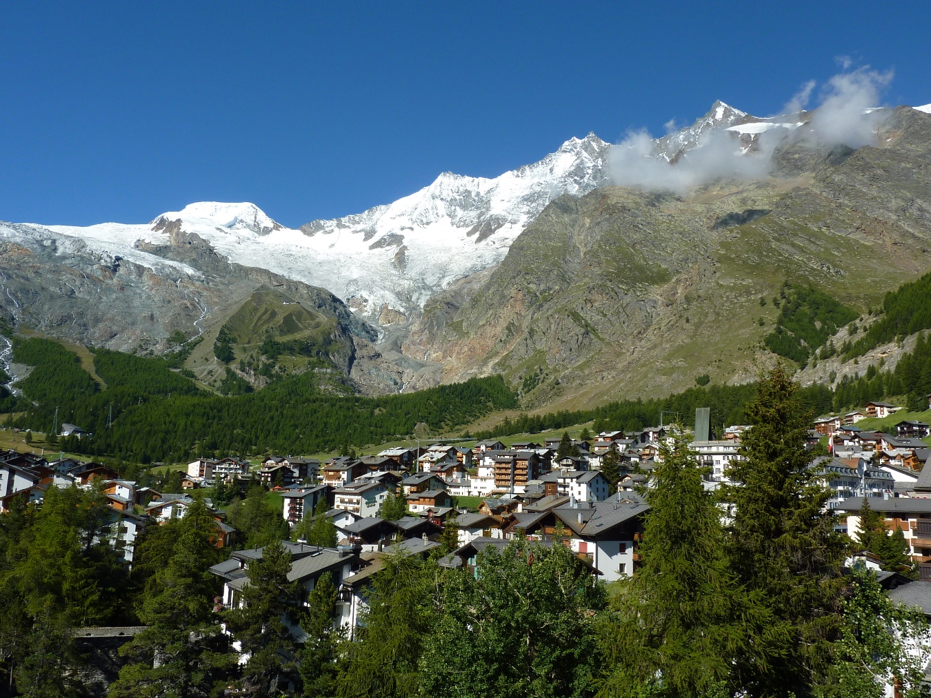 Paesaggio di Saas Fee