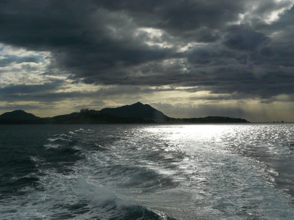 Paesaggio In temporale