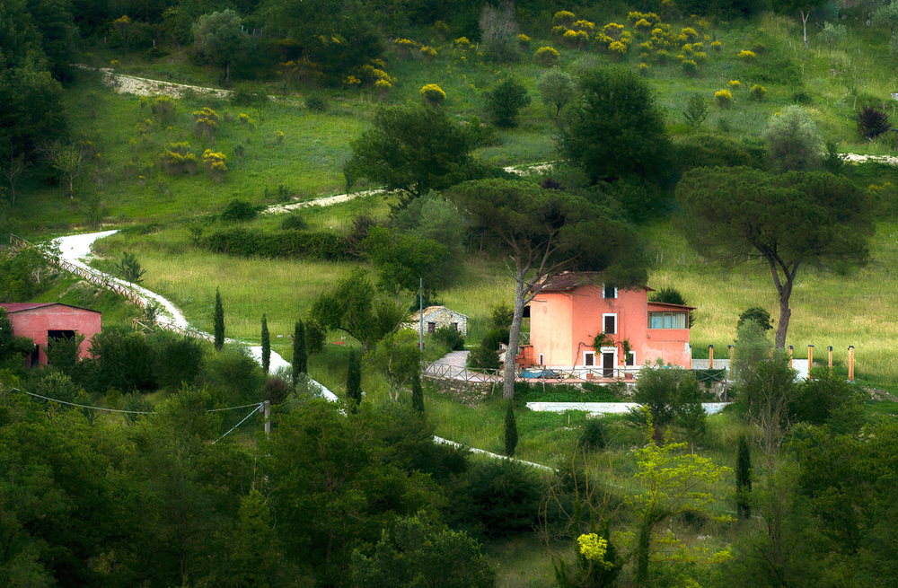 Paesaggio in valle Ustica