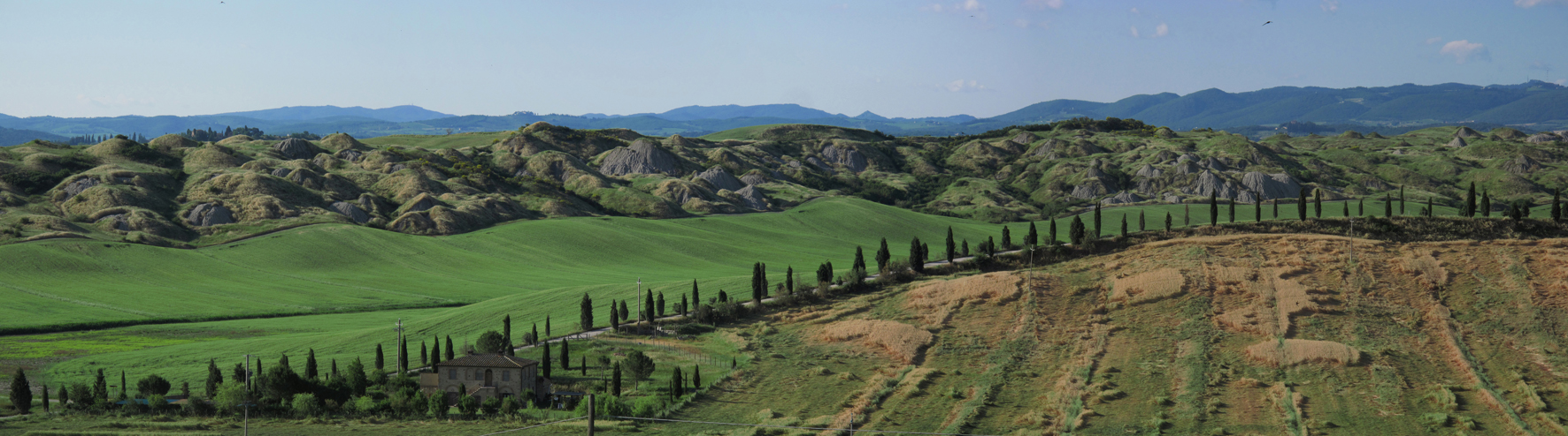 Paesaggio lunare... nelle colline senesi