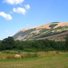 Paesaggio montano in estate