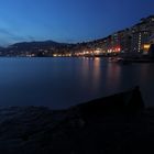 Paesaggio notturno a Camogli