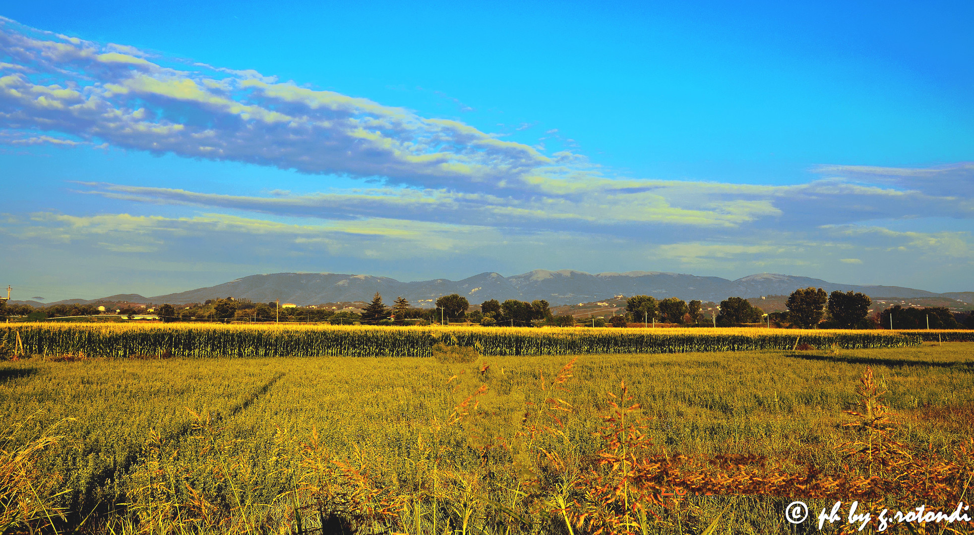 Paesaggio spoletino Umbria Italy