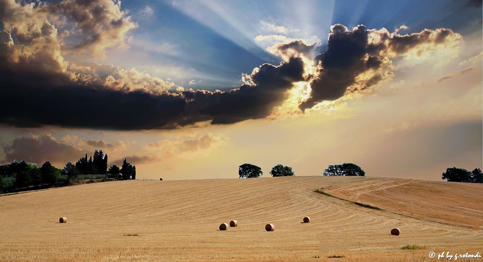 Paesaggio spoletino Umbria Italy