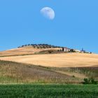 Paesaggio toscano in val d'orcia 