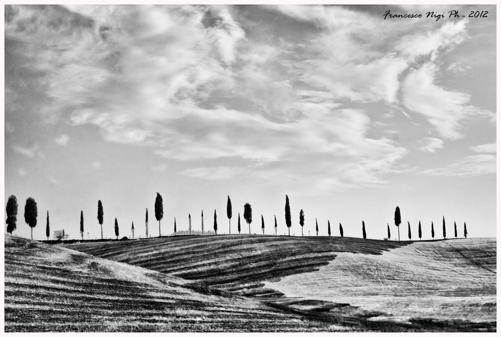 Paesaggio toscano seconda variante