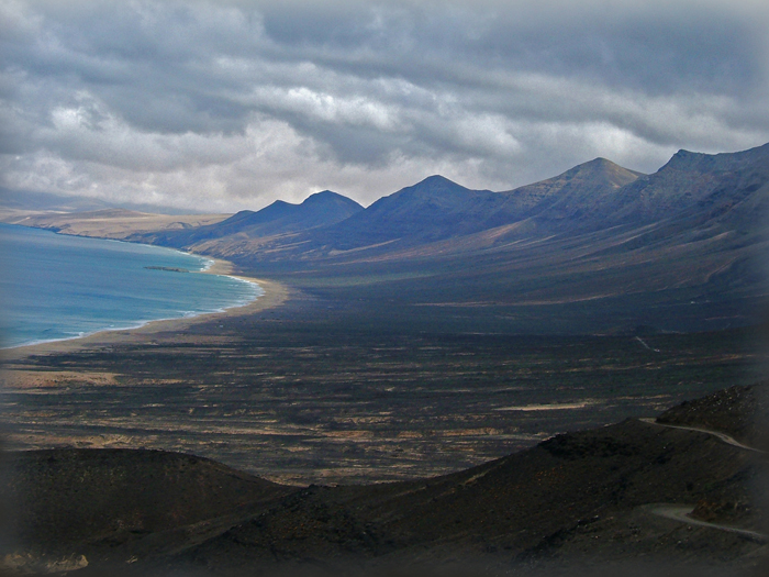 Paesaggio vulcanico a Fuerteventura