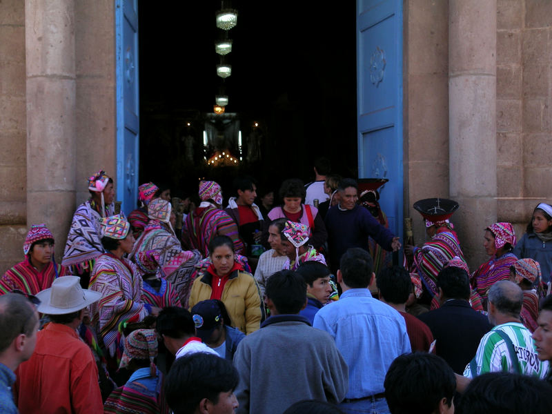 paesino nella Valle dell'Urubamba (Perù)