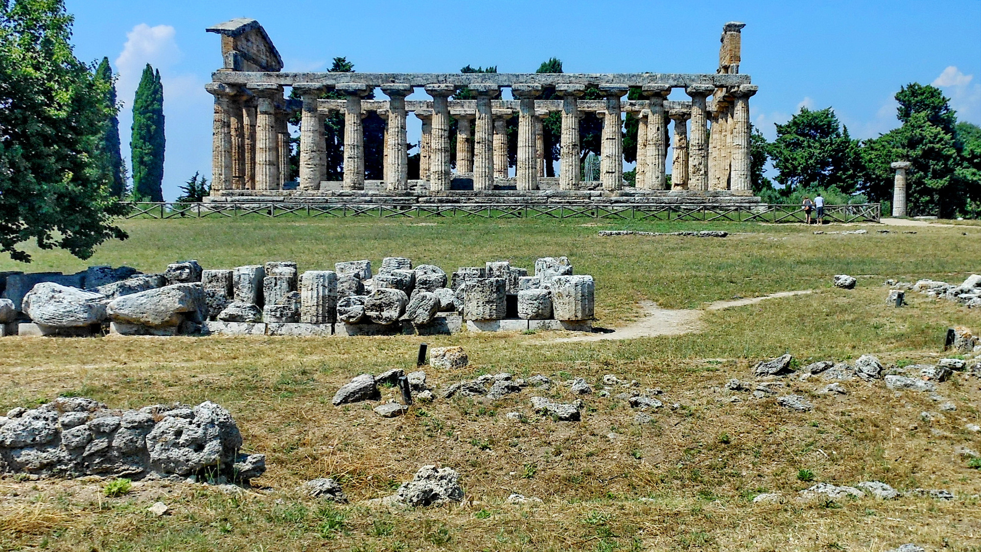 Paestum, Athena Tempel  (um 510 v. Chr.)