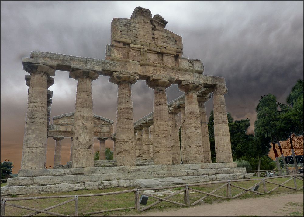 PAESTUM ATHENE TEMPEL