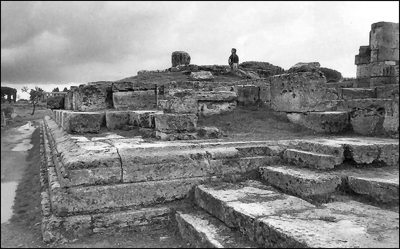 Paestum dopo il temporale