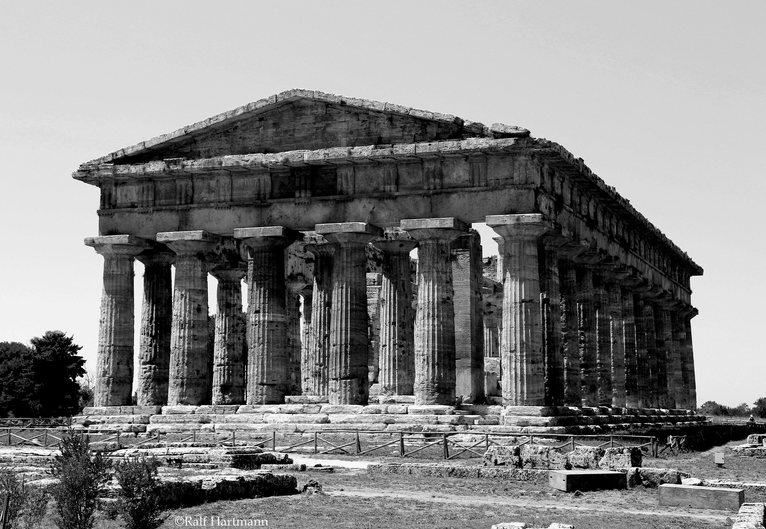 Paestum The second Temple of Hera built around 460450 BC Foto & Bild