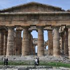 Paestum - Vorderansicht Poseidontempel