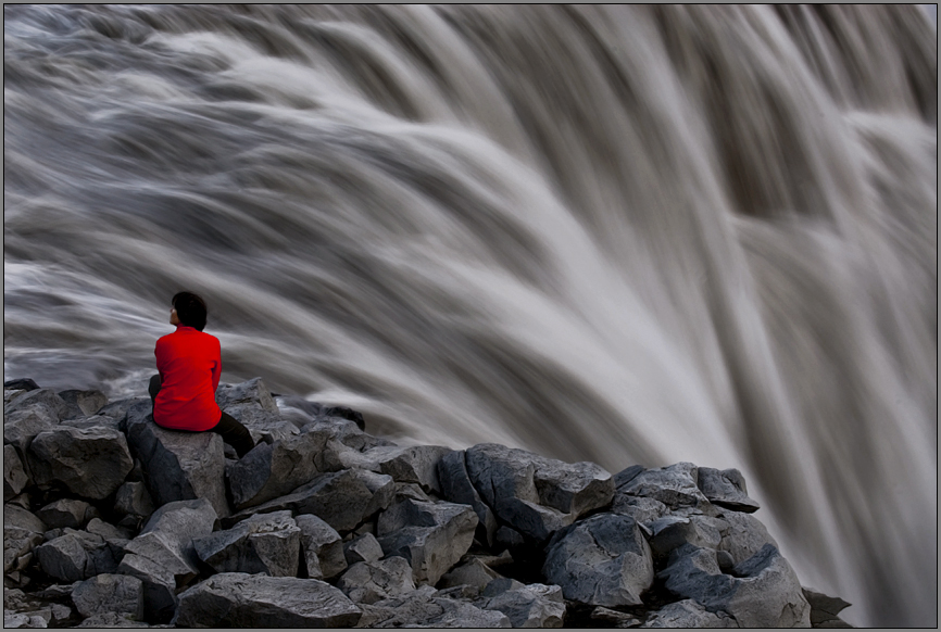 päuschen vorm wasserfall