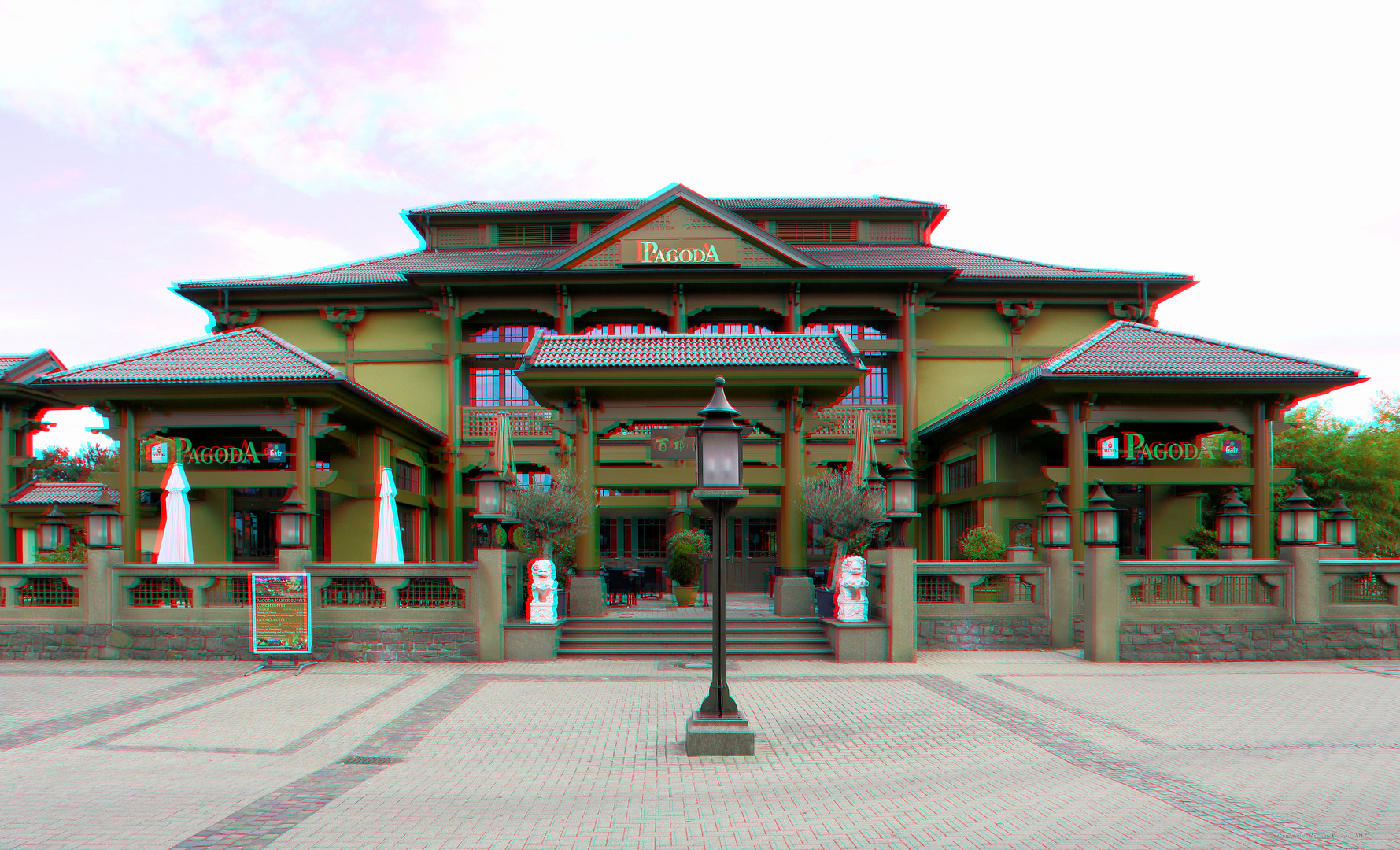 Pagoda 3 D