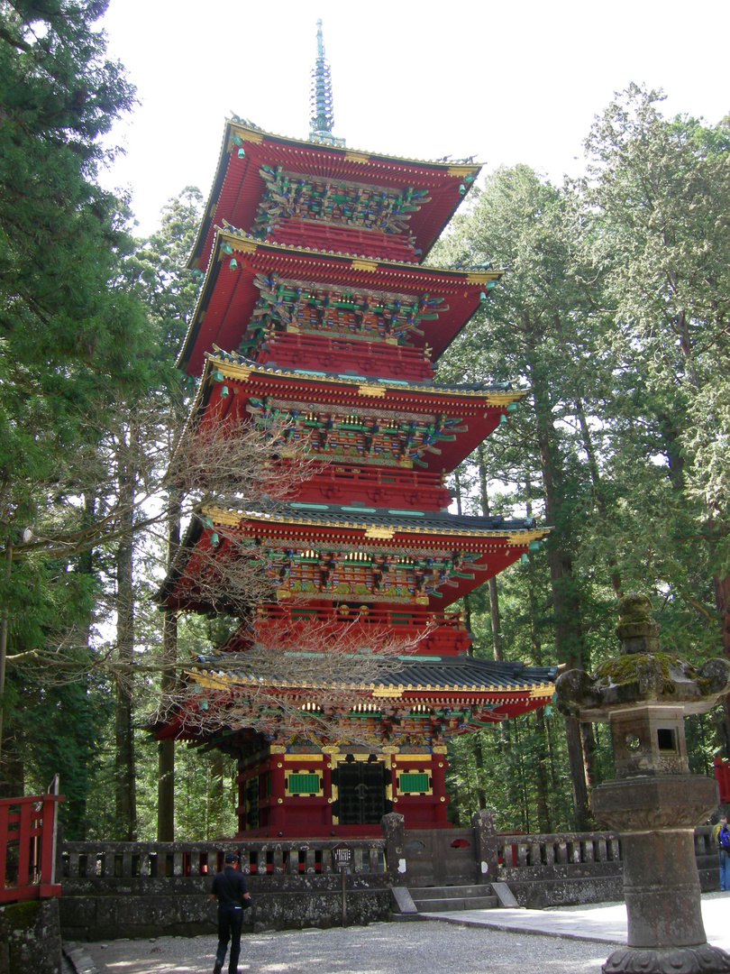 PAGODA A NIKKO GIAPPONE