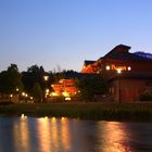 Pagoda bei Nacht