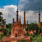 Pagoda forest in Shwe Inn Dein