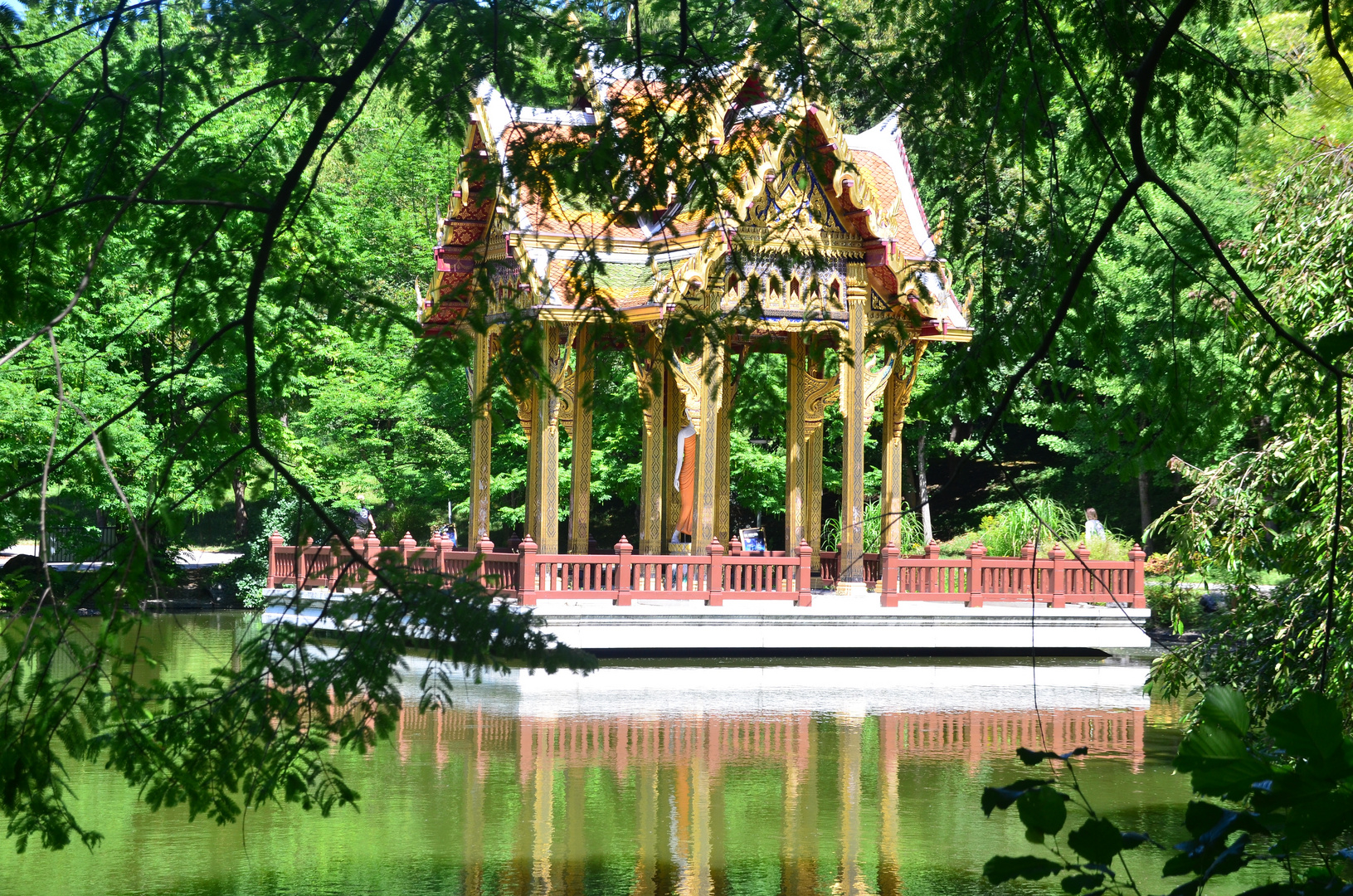 Pagoda-Japanischen Garten