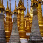 Pagodas at the Inn Dein hill top