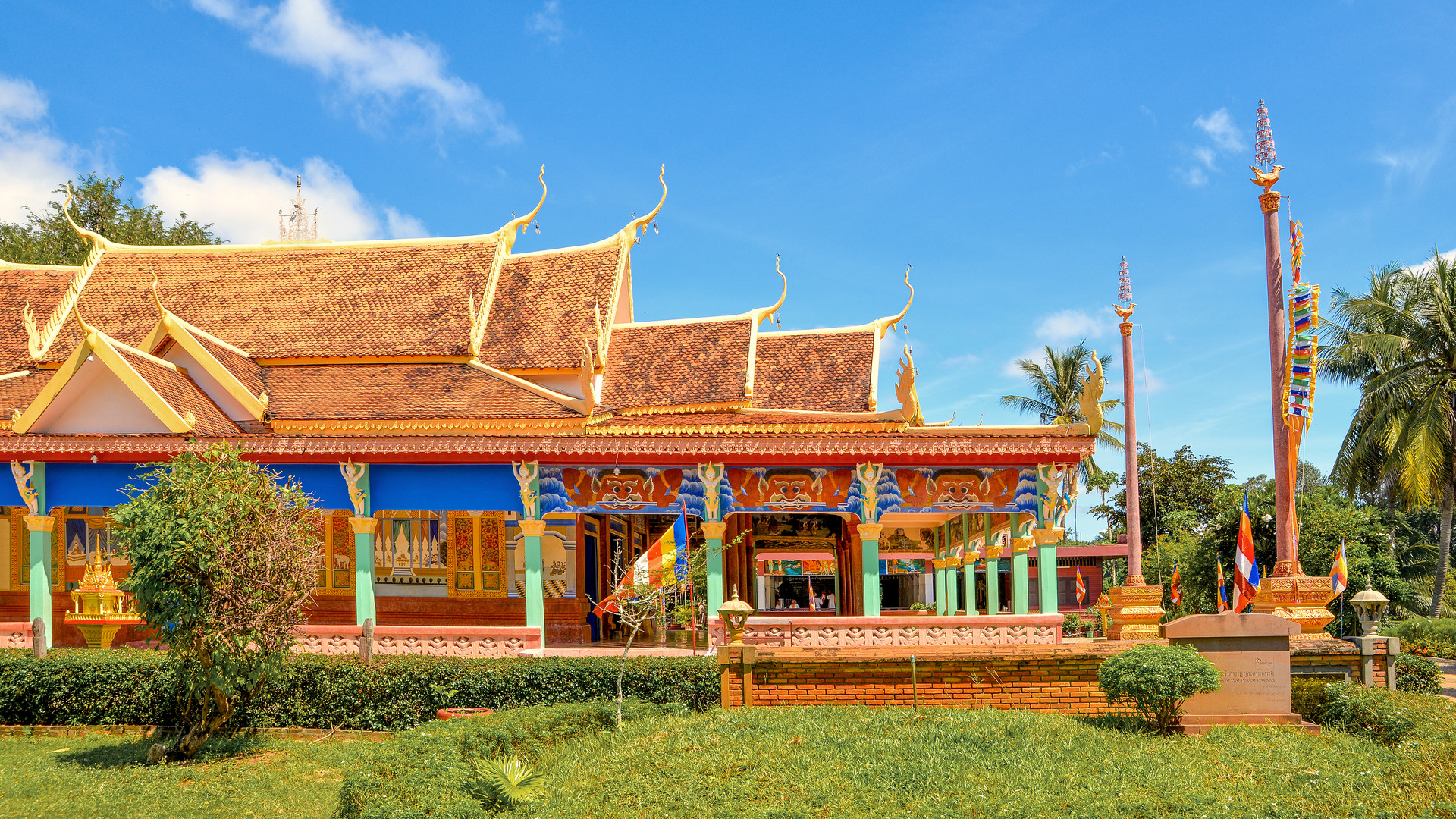 Pagode am Tempel von Bakong