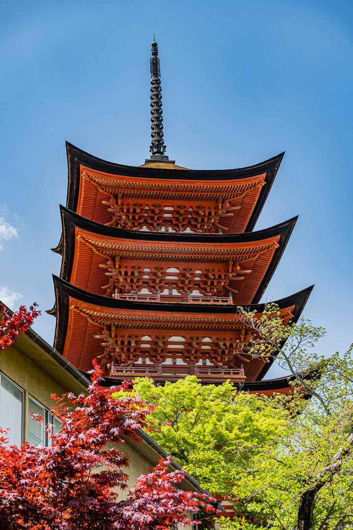 Pagode auf Miyajima