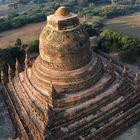 Pagode aus der Vogel Perspektive 