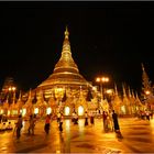 Pagode de Shwedagon à Rangoun.