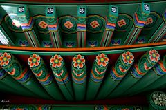 Pagode de Suncheon - détails du toit