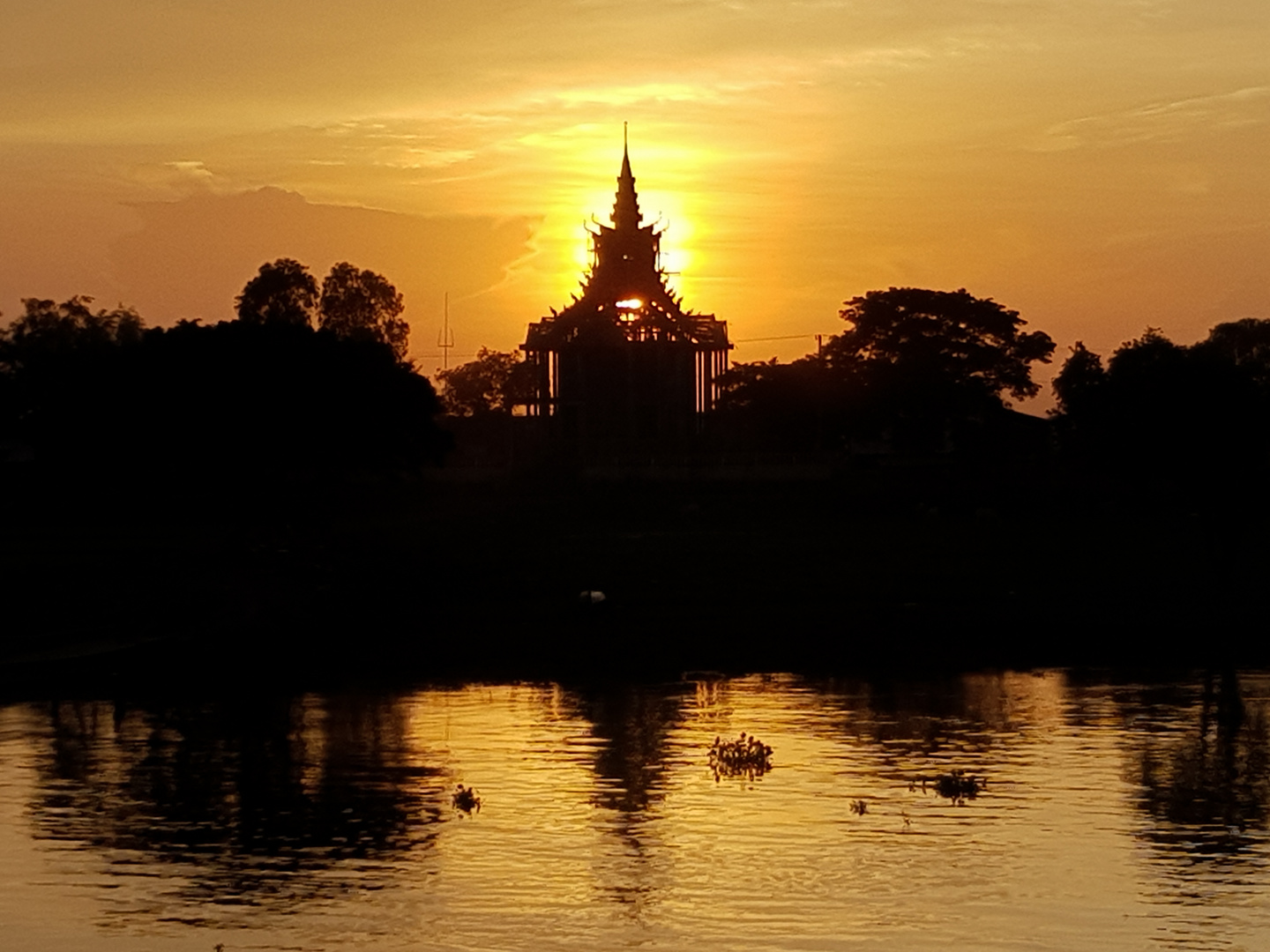 Pagode im Licht