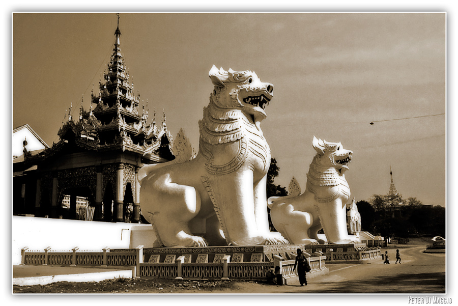 Pagode im Mandalay