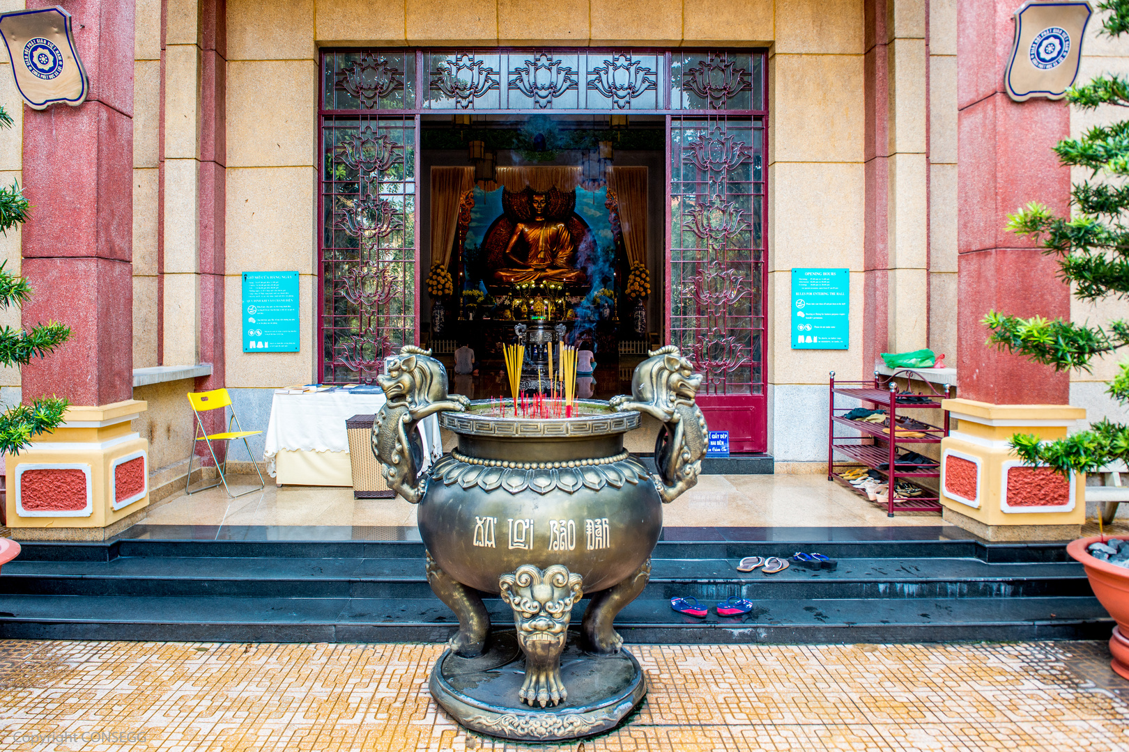 Pagode in Hanoi