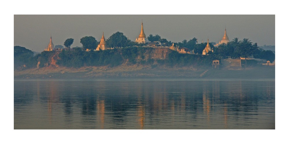 Pagoden am Ayeyarwady