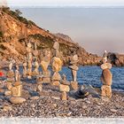 Pagoden am Strand von Sougia 3