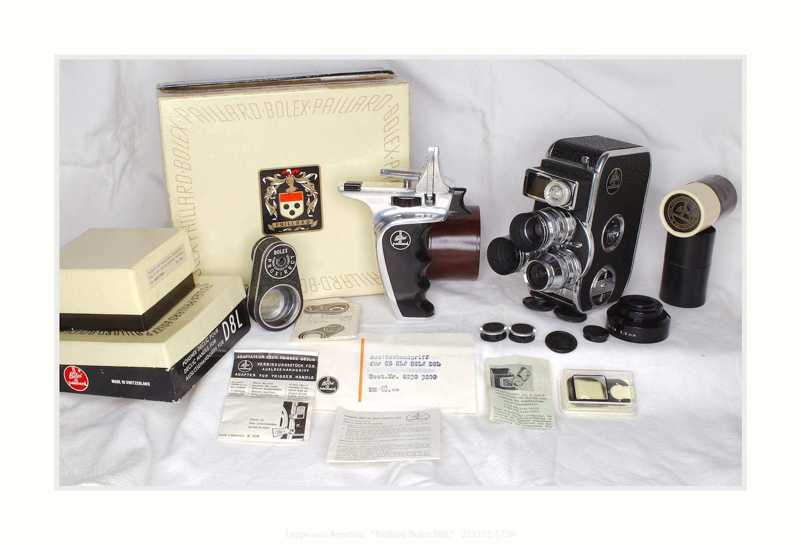 Paillard Bolex D8L #5750