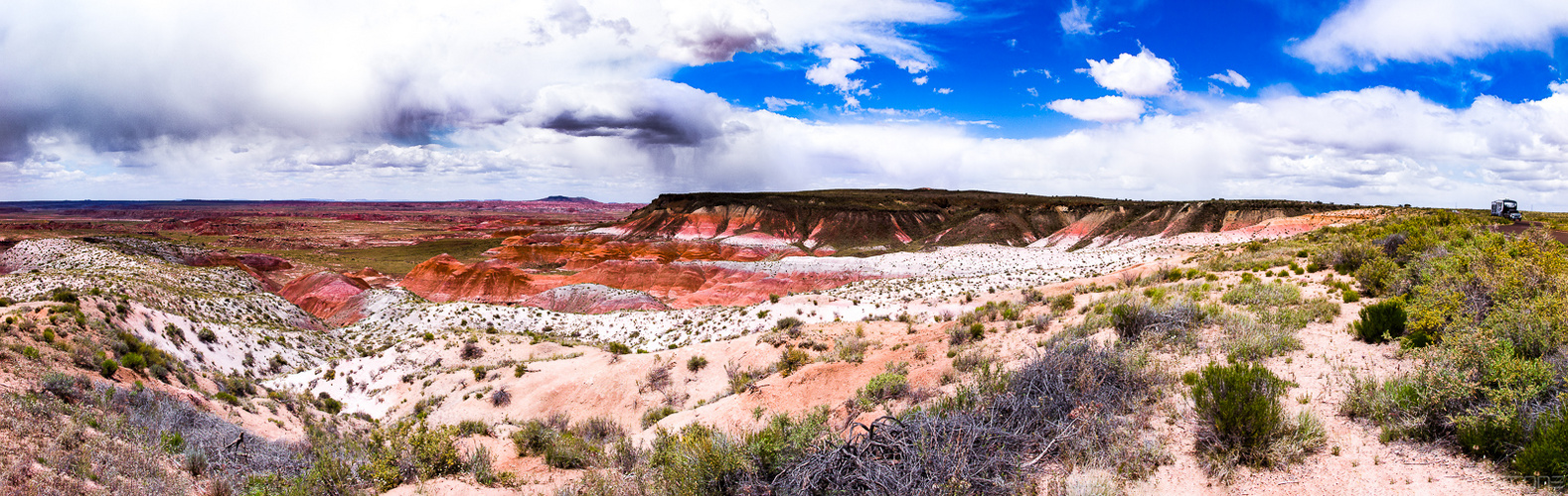 Painted Desert am Rande der Route 66