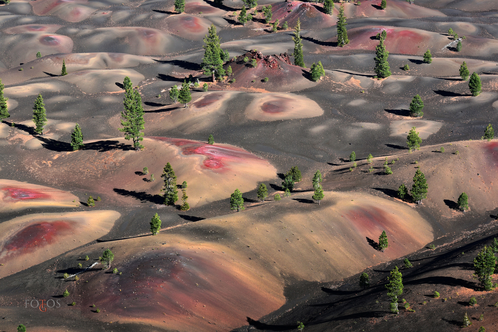 Painted Dunes - Lassen Volcanic National Park