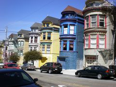 Painted Ladies  San Francisco CA USA