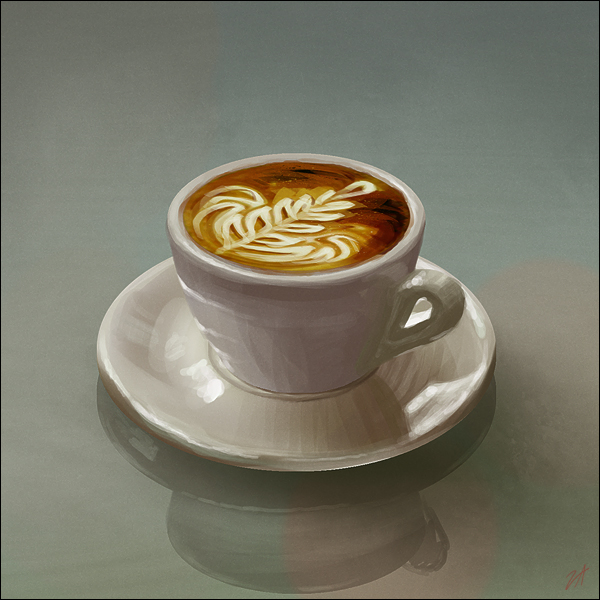 Painted Latte Art