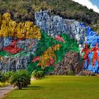 Painted onto the side of Viñales valley