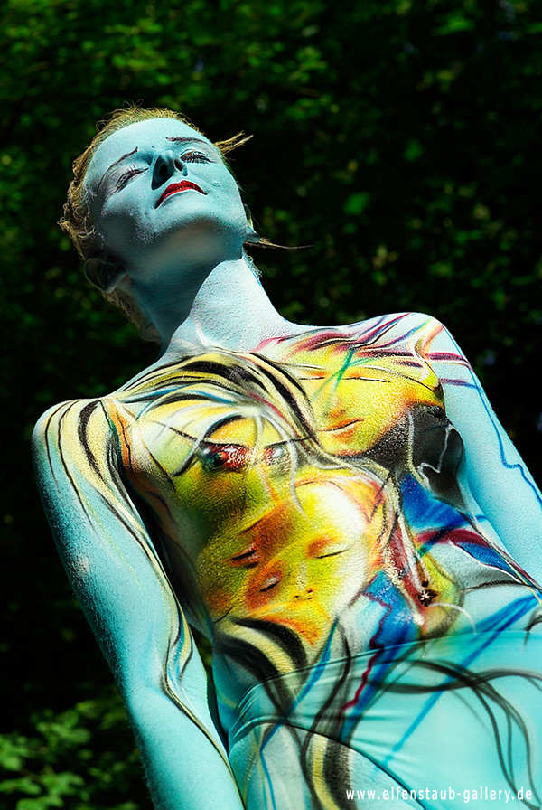 Painter: Andreas Waenke Model Yvonne