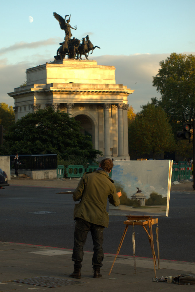 Painter in London