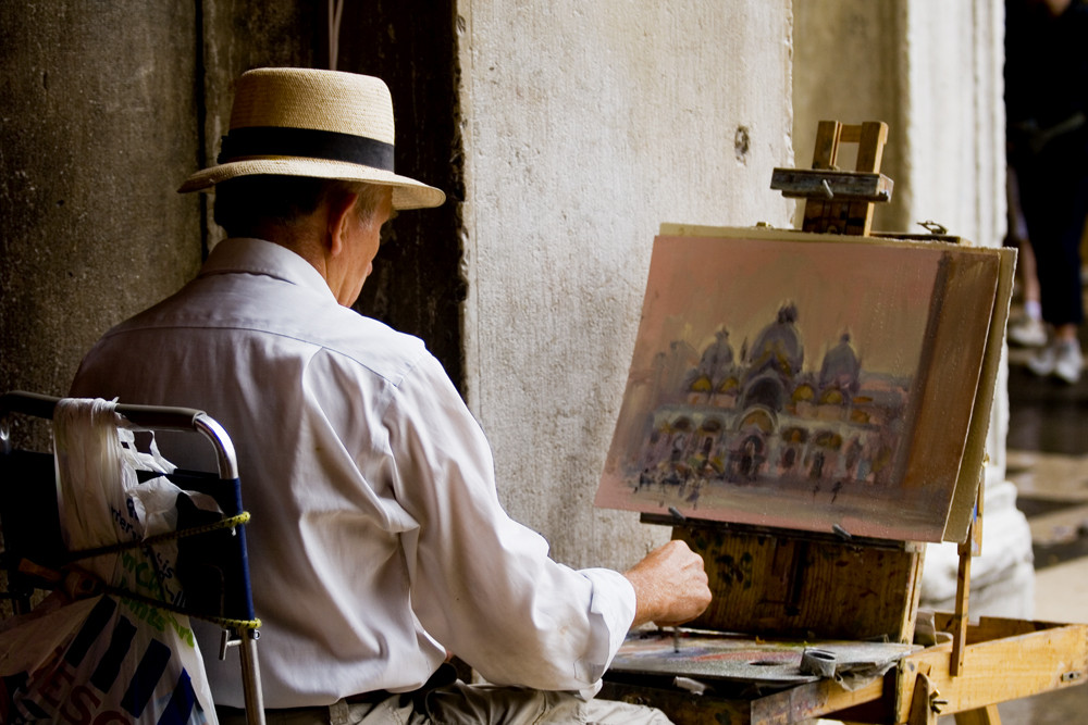 Painter in Venice
