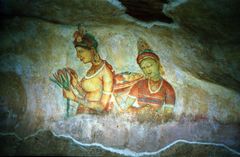 Painting on the Sigiriya 2